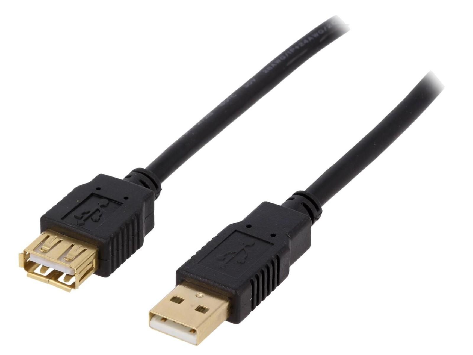 ADNAuto USB 2.0 Cable, 3m Black