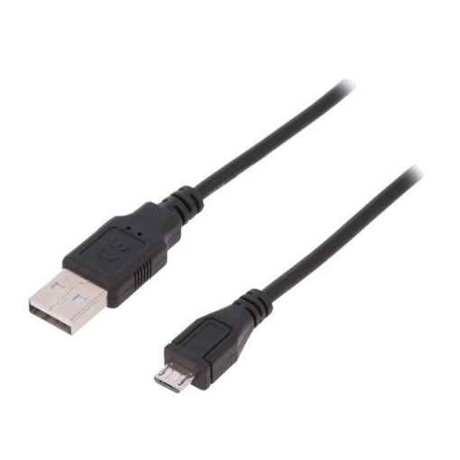 Câble USB 2.0 ADNAuto - Nickelle plaqué A à Micro B, 1,8 m