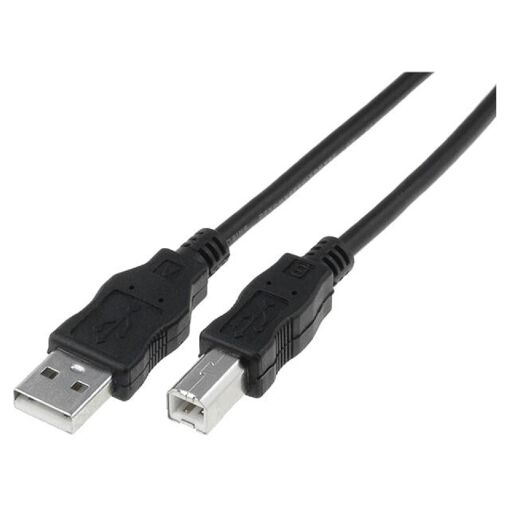 ADNAuto USB 2.0 Cable - 5m, Nickel Plated A to B