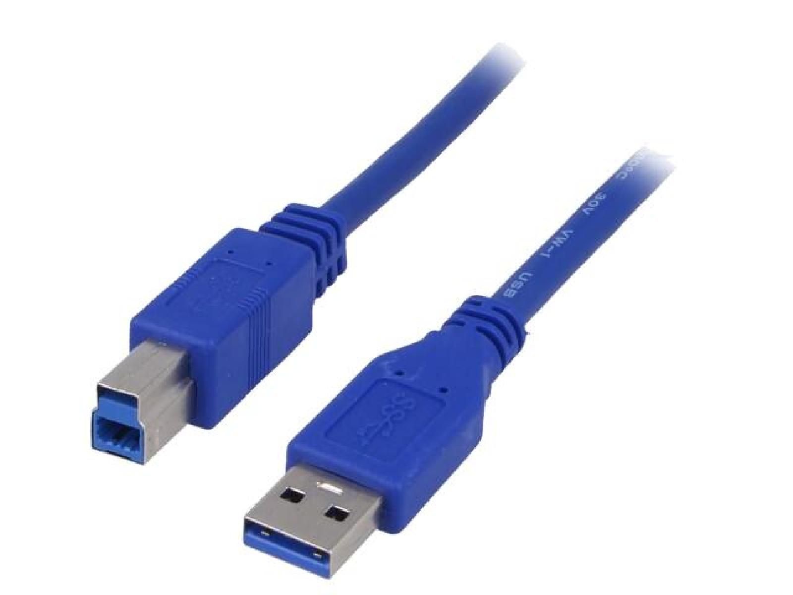 ADNAuto USB 3.0 Cable - Nickle 1.8m (Blue)