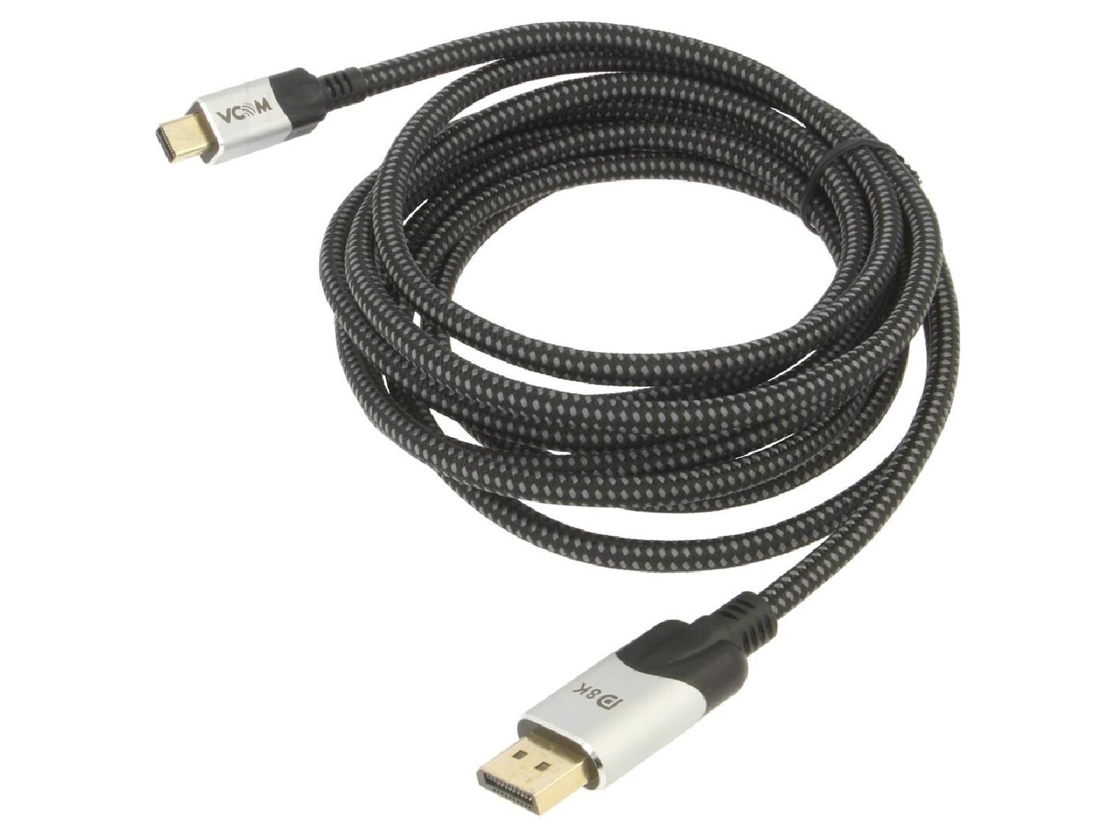 ADNAuto DisplayPort 1.4 Cable, 3m, Black