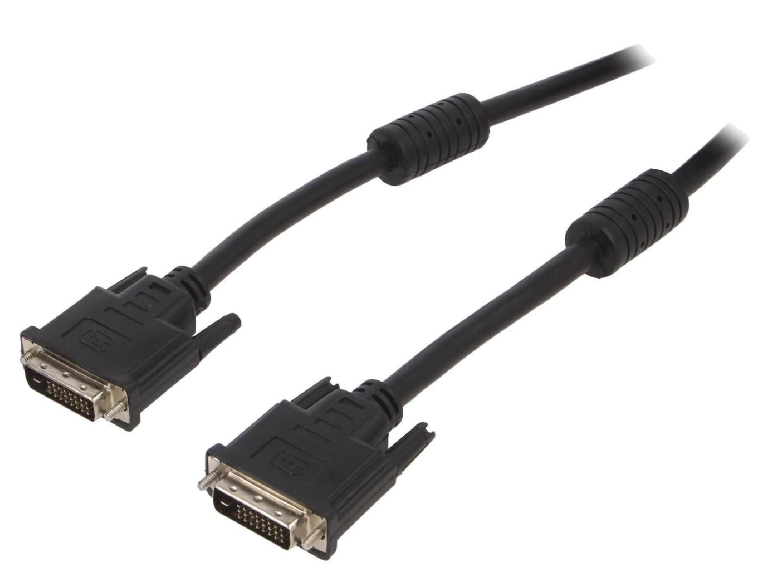 ADNAuto DVI-D Dual-Sided Cable, 1.8m Black