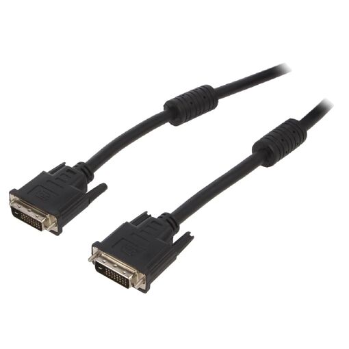 ADNAuto DVI-D Dual-Sided Cable, 1.8m Black