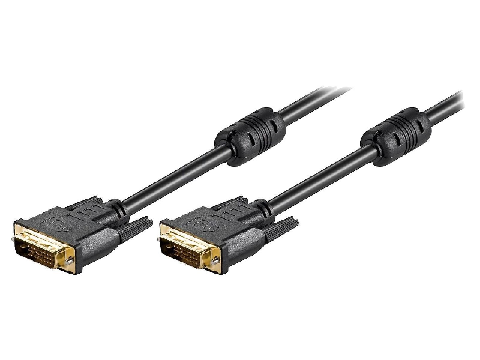 ADNAuto DVI-D Dual-Sided Cable, 3m, Black