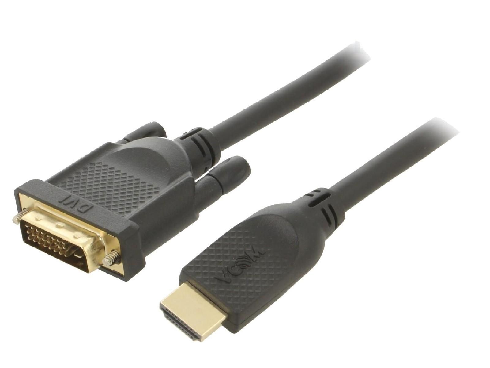 Cable ADNAuto DVI-D a HDMI 3 m Negro