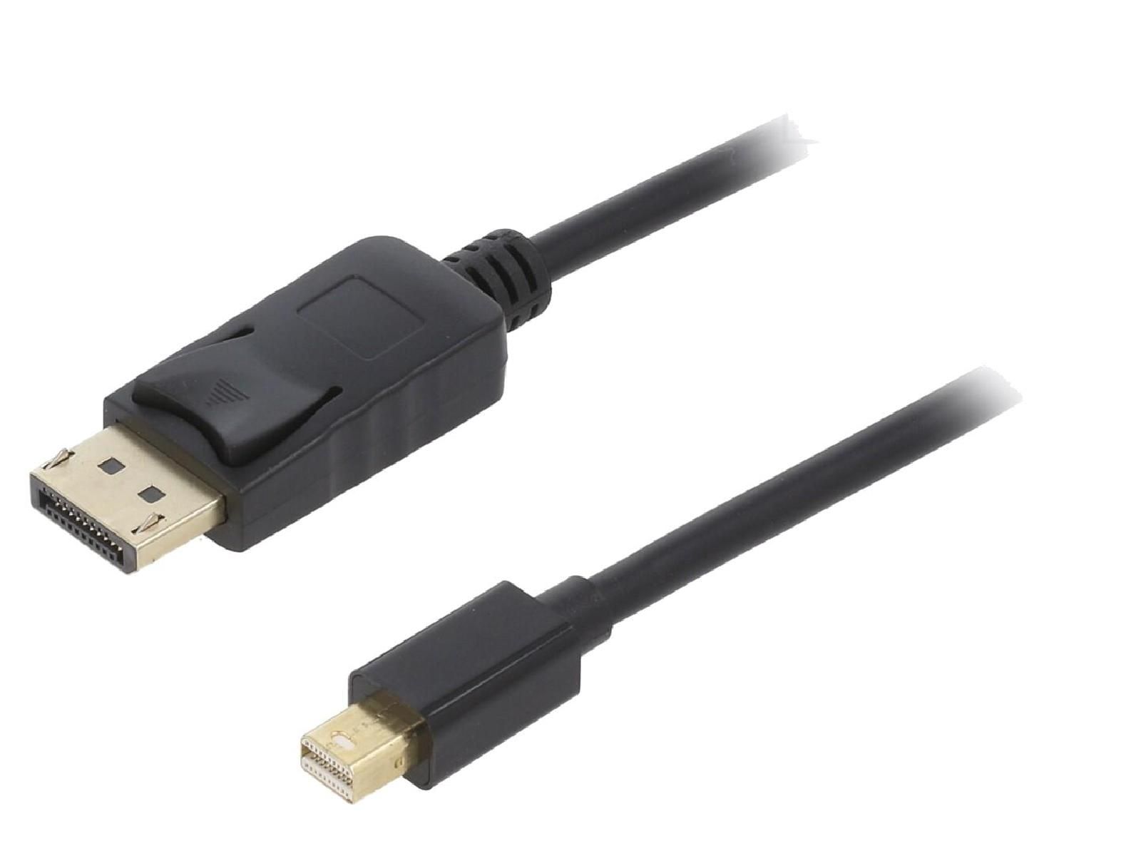 ADNAuto DisplayPort Cable 1.2, 1.8m, Black