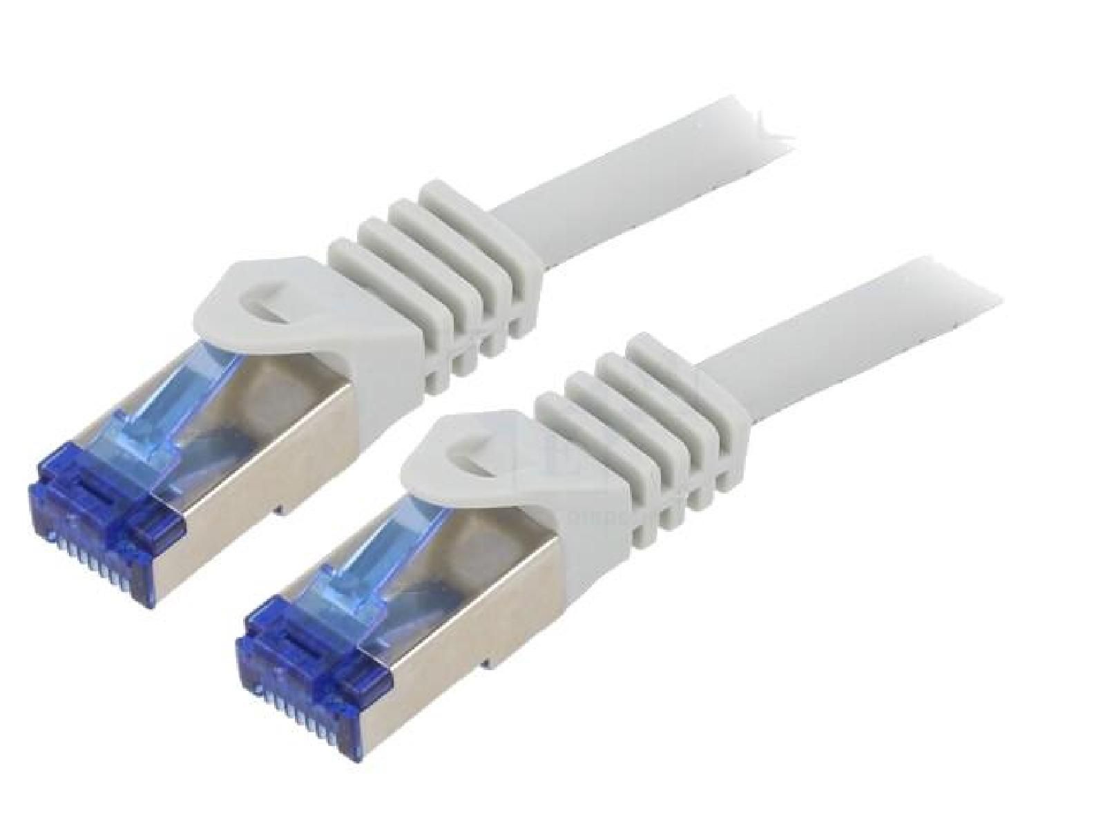 ADNAuto Network Cable RJ45 Male S-FTP Cat.6a Grey - 3m