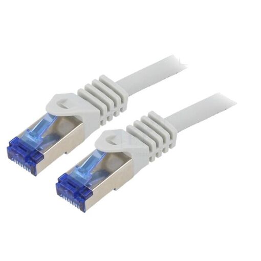 ADNAuto Network Cable RJ45 Male S-FTP Cat.6a Grey - 3m