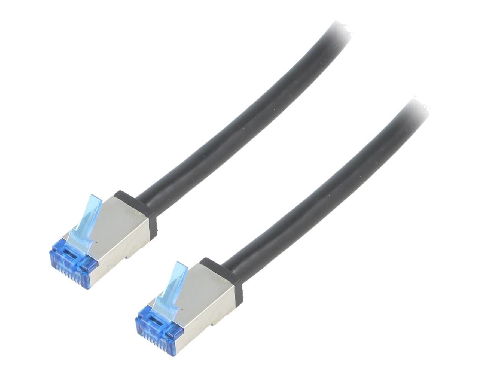 ADNAuto RJ45 Cat 6a Network Cable - 20m Black