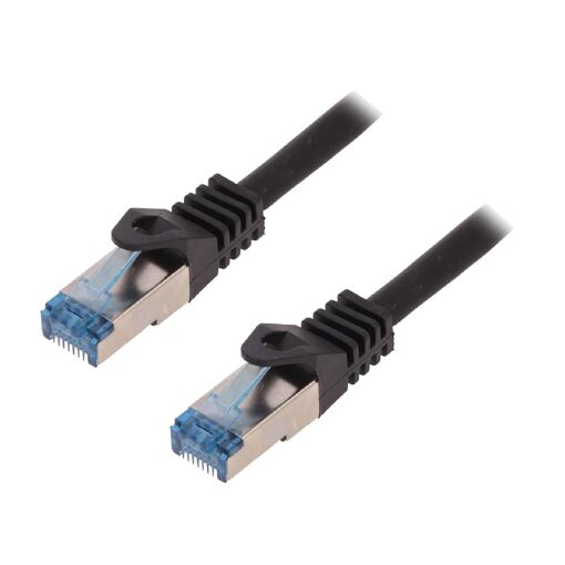 Câble réseau RJ45 S-FTP Cat 6a noir - 20m (ADNAuto)