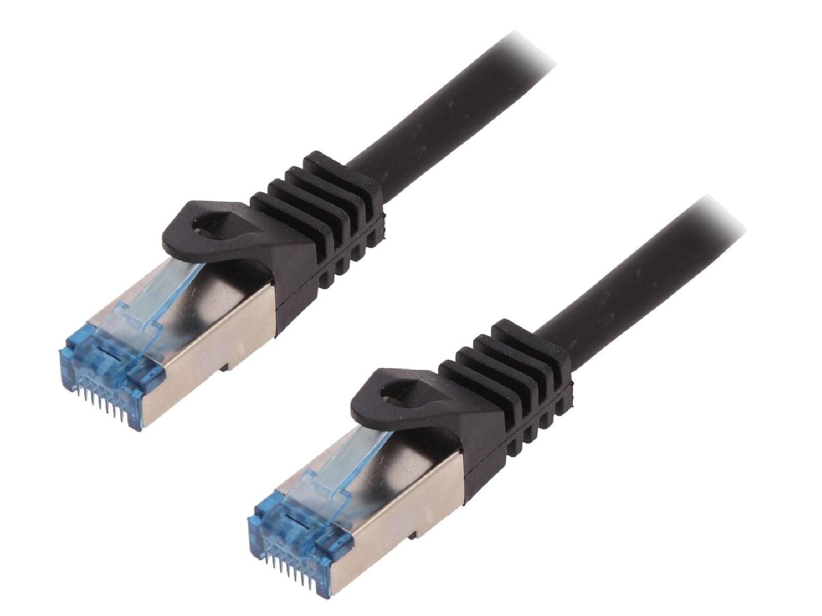 ADNAuto RJ45 S-FTP Cat 6a Network Cable - 20m Black
