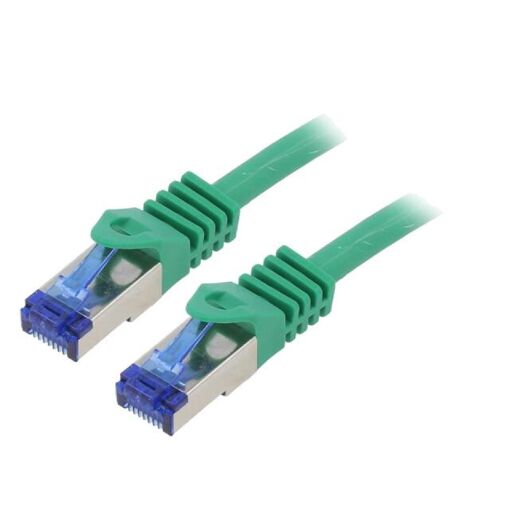 ADNAuto Cat 6a S-FTP Green Network Cable RJ45 Male - 2m