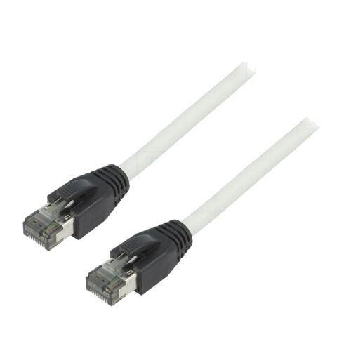 ADNAuto Cat 8.1 S-FTP RJ45 Male Network Cable - Gray - 2m