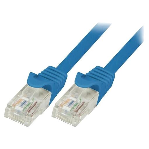 ADNAuto Network Cable RJ45 Male U-UTP Cat.5e Blue - 3m