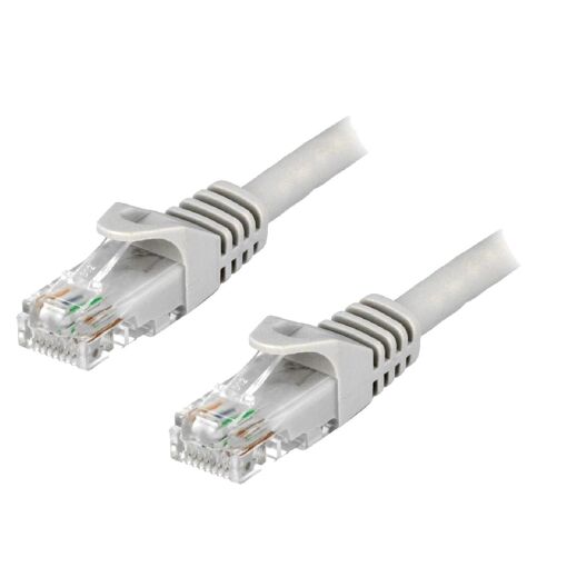 Câble réseau ADNAuto Cat.6 UTP RJ45 mâle - 20m (Gris)