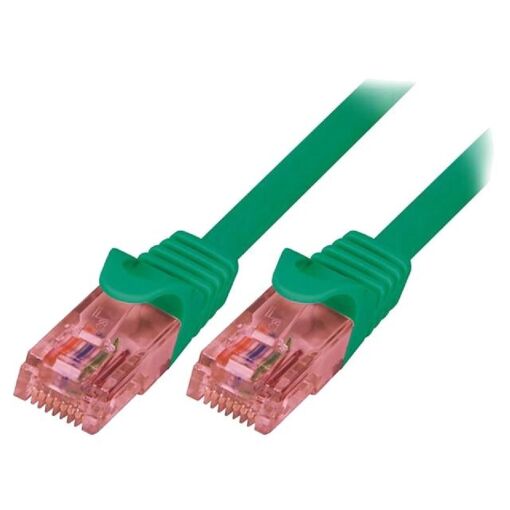 ADNAuto Cat.6 UTP Network Cable - Green, 1m (RJ45 Male)