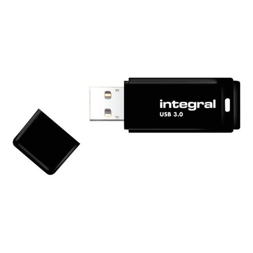 Unidad USB Integral - 64 GB - USB 3.0 - Negro