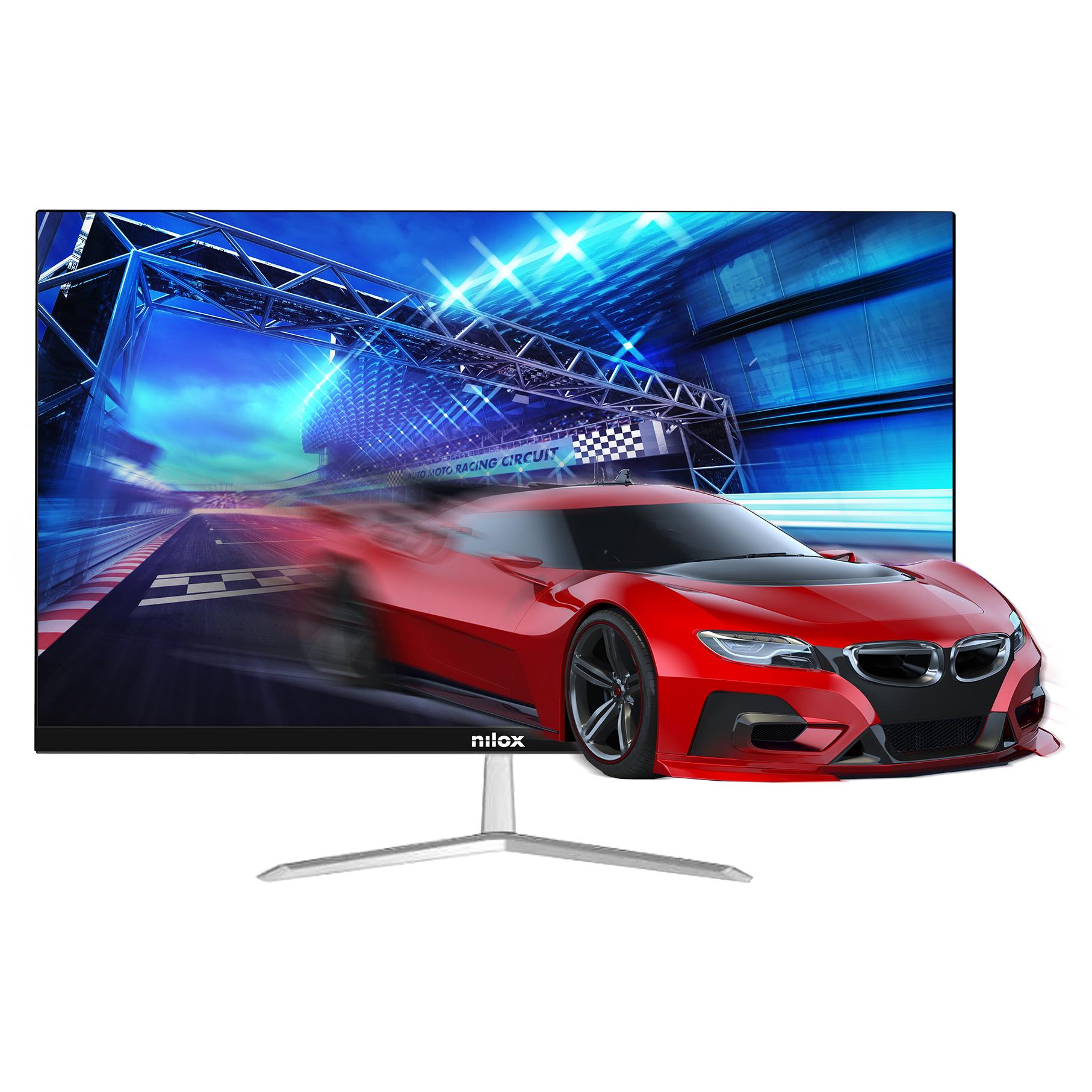 Nilox NXM24FHD1002 24-Inch Full HD LED Monitor, Black