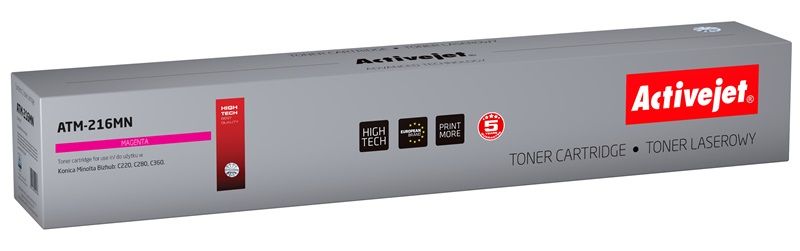Activejet ATM-216MN Toner Cartridge (Konica Minolta TN216M Replacement)