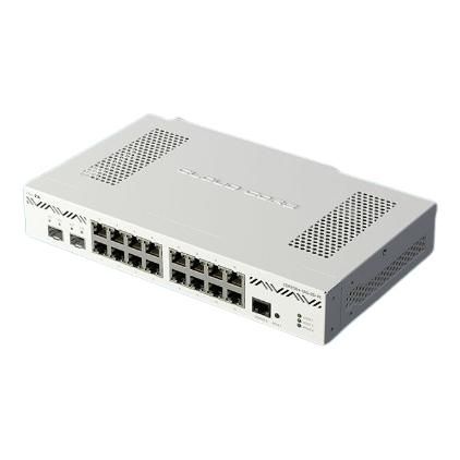 Mikrotik CCR2004-16G-2S+PC Connected Router - Fast Ethernet White