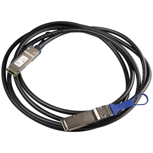 Mikrotik QSFP+ to QSFP+ / QSFP28 to QSFP28 Cable, 3 m Black