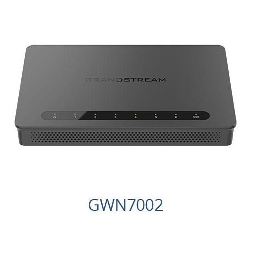 Enrutador conectado Grandstream Networks GWN7002, Negro