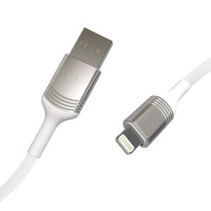 Green_e MFi Cables (1.2m + 2.5m), White