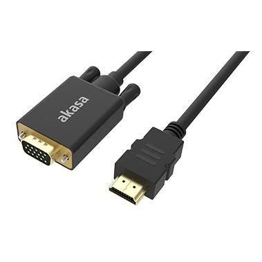 Câble adaptateur Akasa 2 m HDMI vers VGA