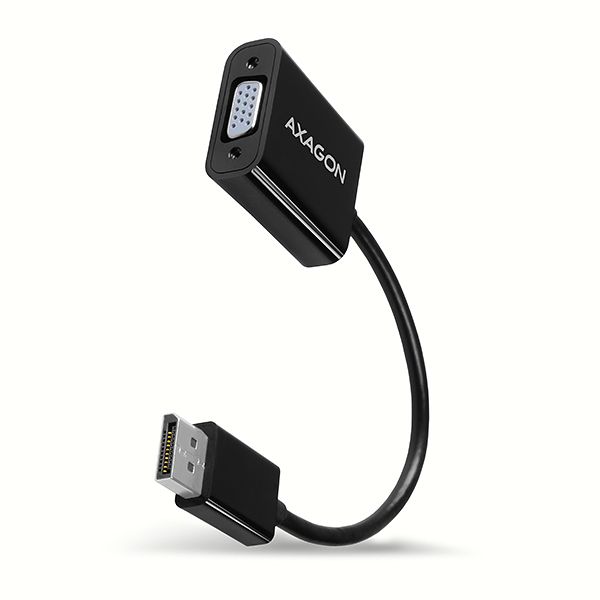 Câble vidéo Axagon DisplayPort vers VGA 0,15 m Noir