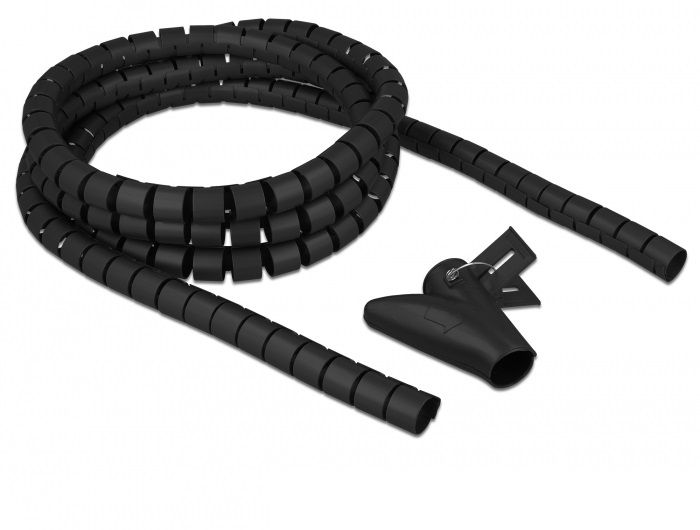 Protector de cable Delock - Negro