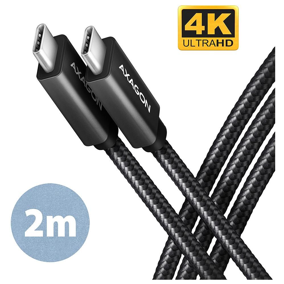 Axagon USB-C Cable, 2m, USB 3.2 Gen 2x2