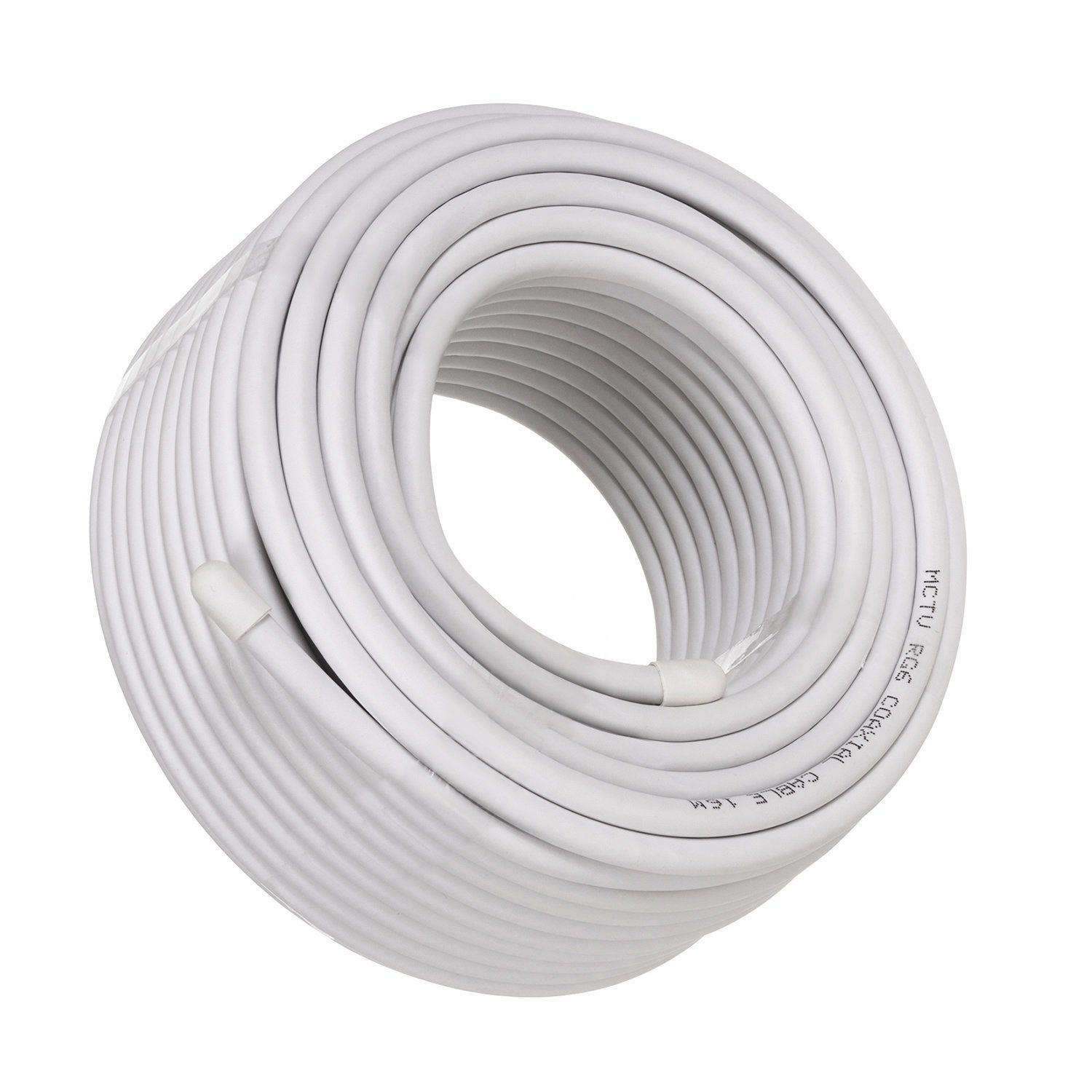Maclean Energy Antenne Cable Reel 25m (White)