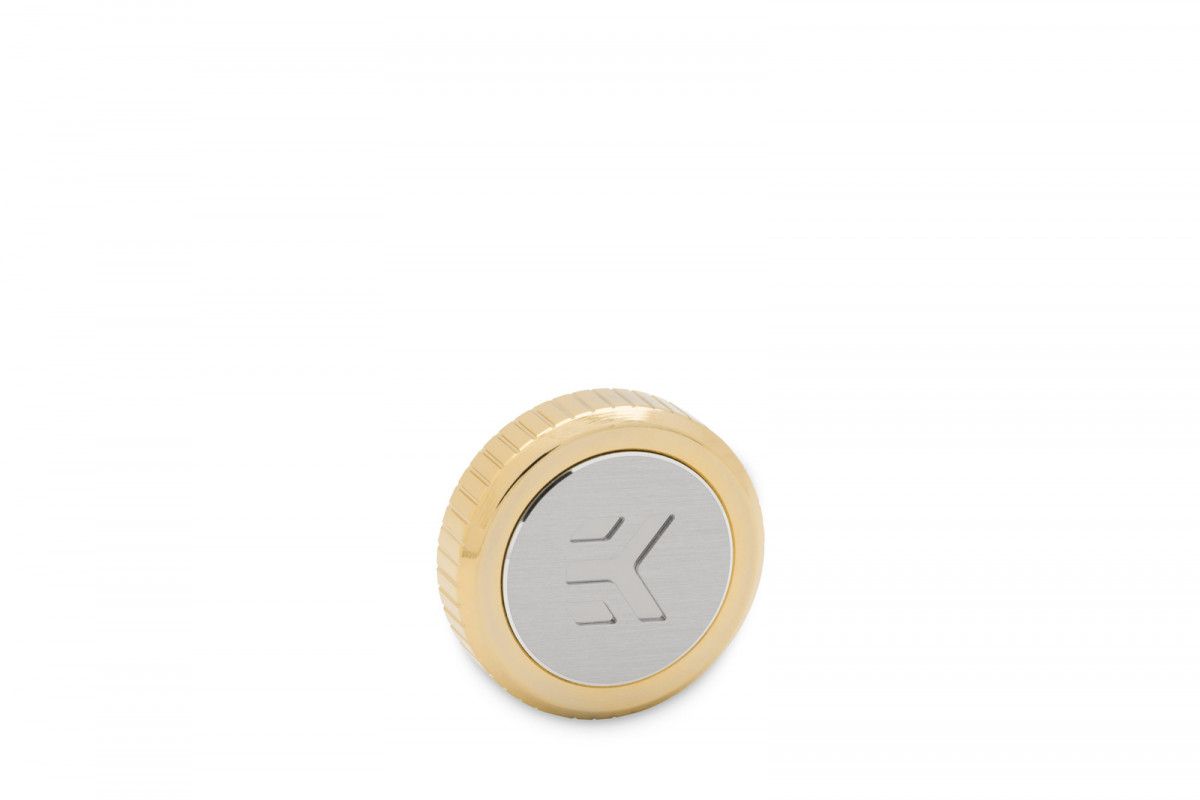 Ek Water Blocks High-Performance Brass Connector (Gold, 5.5mm x 23mm)
