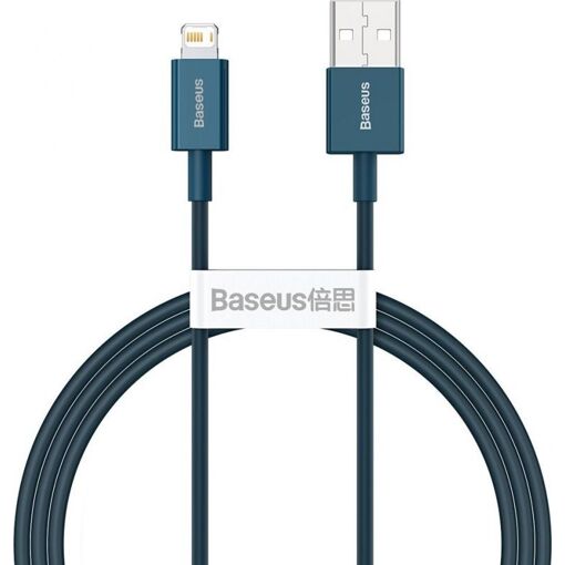 Cable Baseus Serie Superior Lightning, 2.4A, 1m