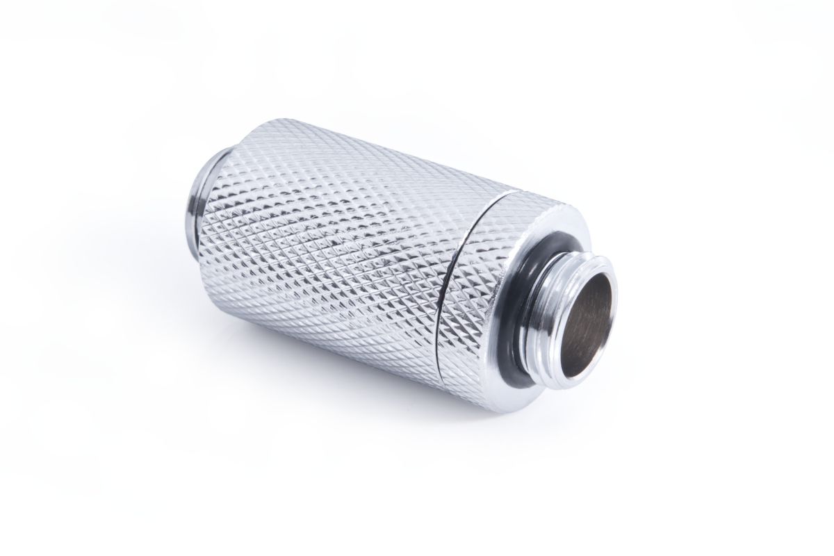 Alphacool D-Plug 31.5mm G1/4 Silver on G1/4 Silver - 1021899