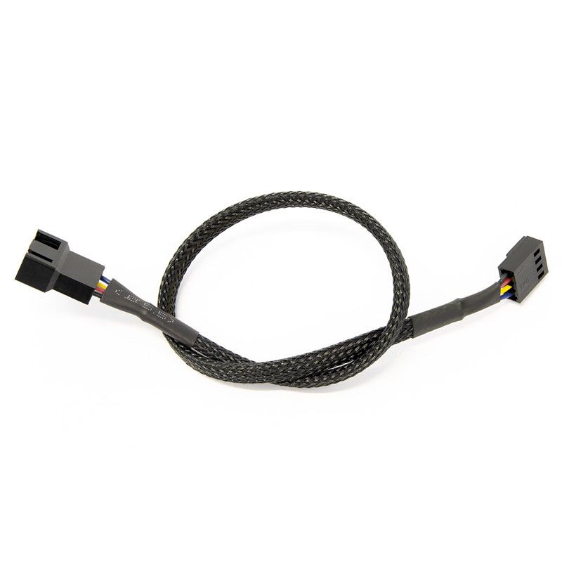 Watercool 4-Pin PWM Extension, Black - 30cm