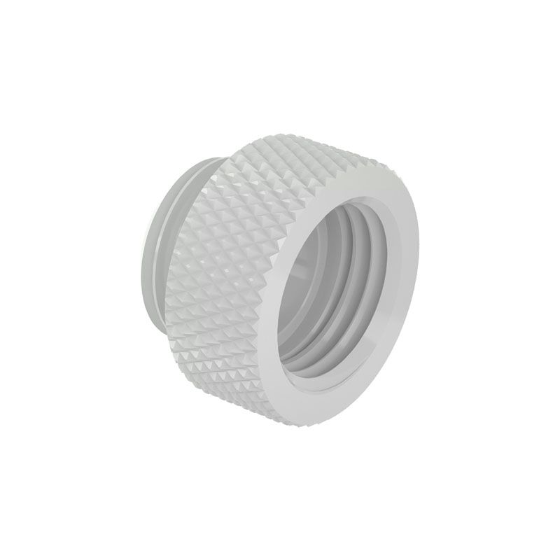 Étendue droite Barrow 1/4 pouce, modèle MF 7,5, blanche