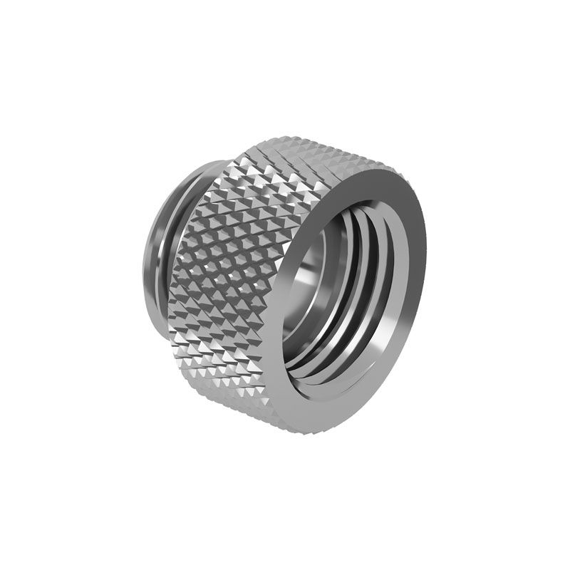 Étendue droite Barrow 1/4 pouce, modèle MF 7,5, argent