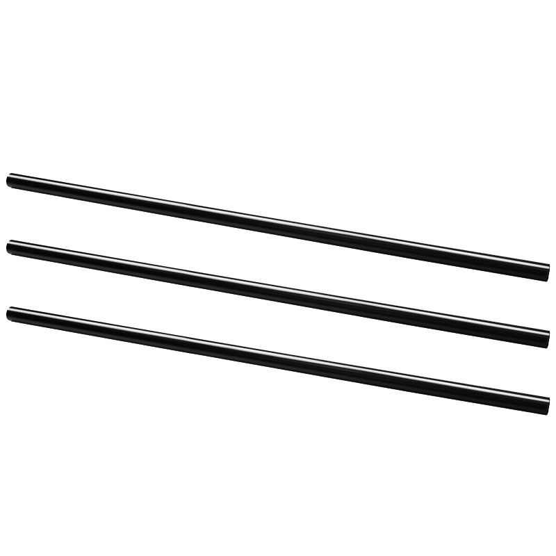 Barrow Hardtube Copper Pipe, 14/12mm x 490mm, Black