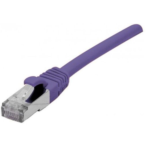 Câble réseau Dexlan Cat6a, 0,15 m, Violet (S/FTP)