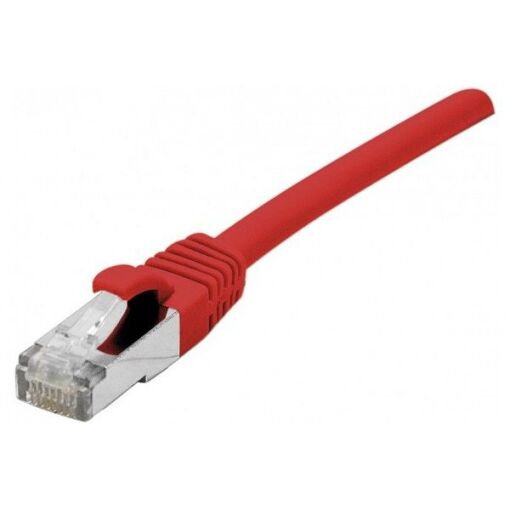 Cable de red Dexlan Cat7 S/FTP (S-STP), rojo, 2 m