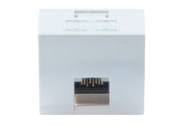 Dexlan 1 Port RJ45 Cat.6a STP Face Plate