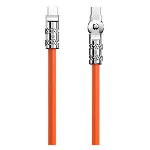 Dudao L24CC 120W USB-C Cable - 1m, Orange