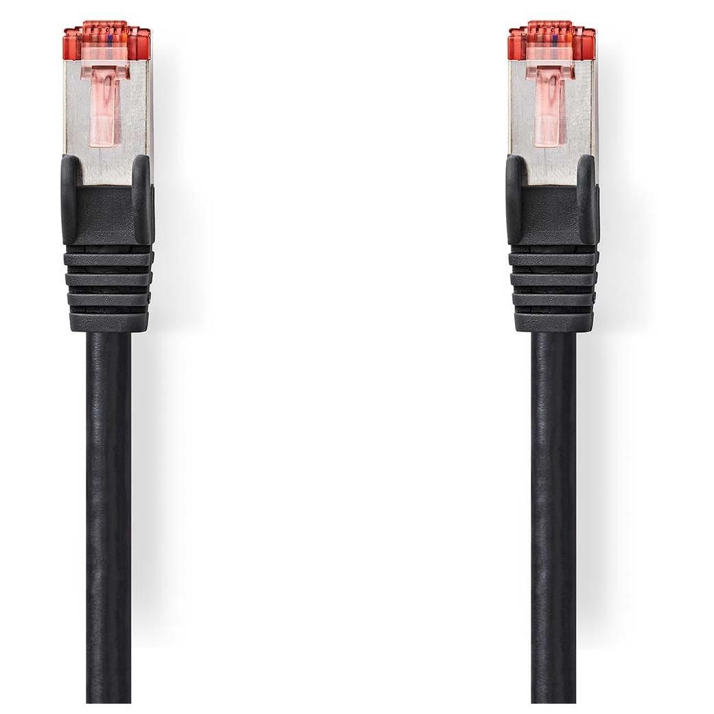 Nedis Cat6 Network Cable, 3m, Black (S/FTP)