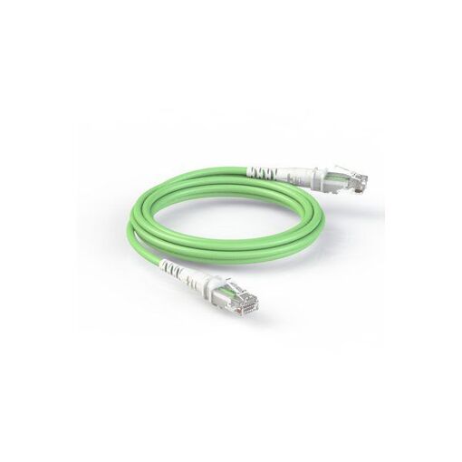 Cable de parche Cat6a RJ45 PatchSee U/UTP verde lima - 1,5 m