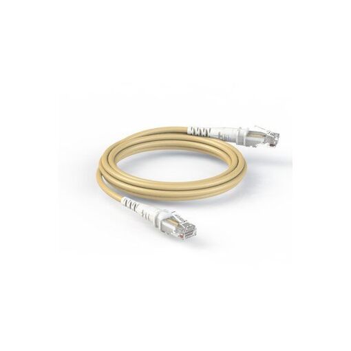 Cable de parche Cat6a RJ45 U/UTP beige - 1,2 m