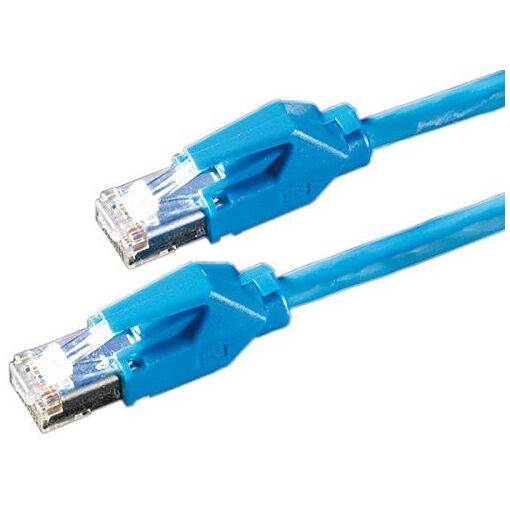 Draka Cat.6 HP-FTP Cable, 0.5m, Blue