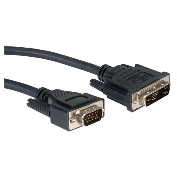Roline VGA/DVI Cable, 2.0m