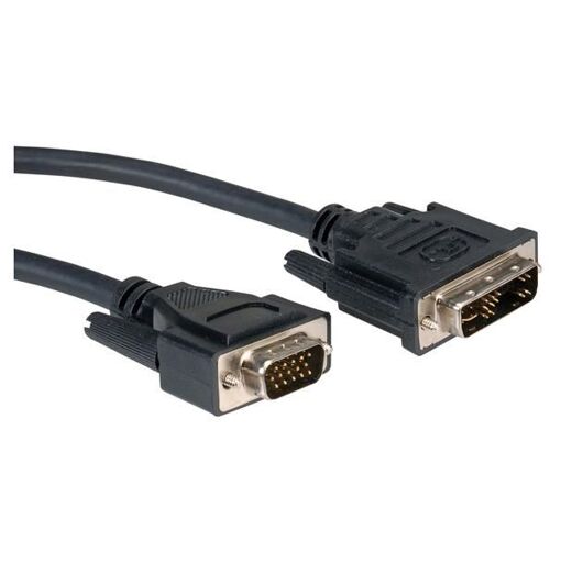 Câble Roline VGA/DVI, 2 mètres
