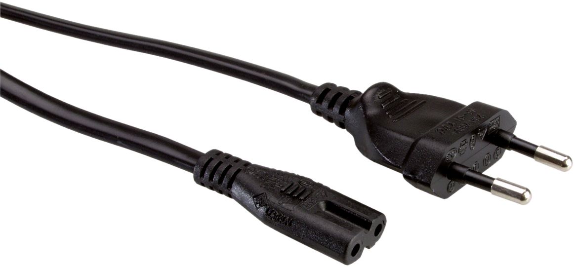 Roline Electrical Cable Black 5M CEE7/16 to C7 Coupler